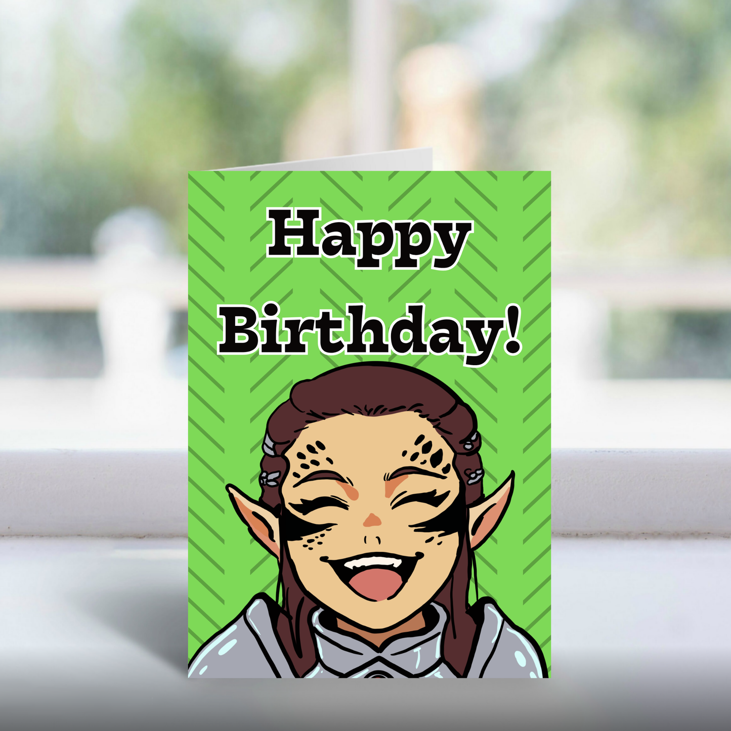 Baldur’s Gate 3 Greeting Cards – Cute Character Illustrations – Fantasy RPG Gift