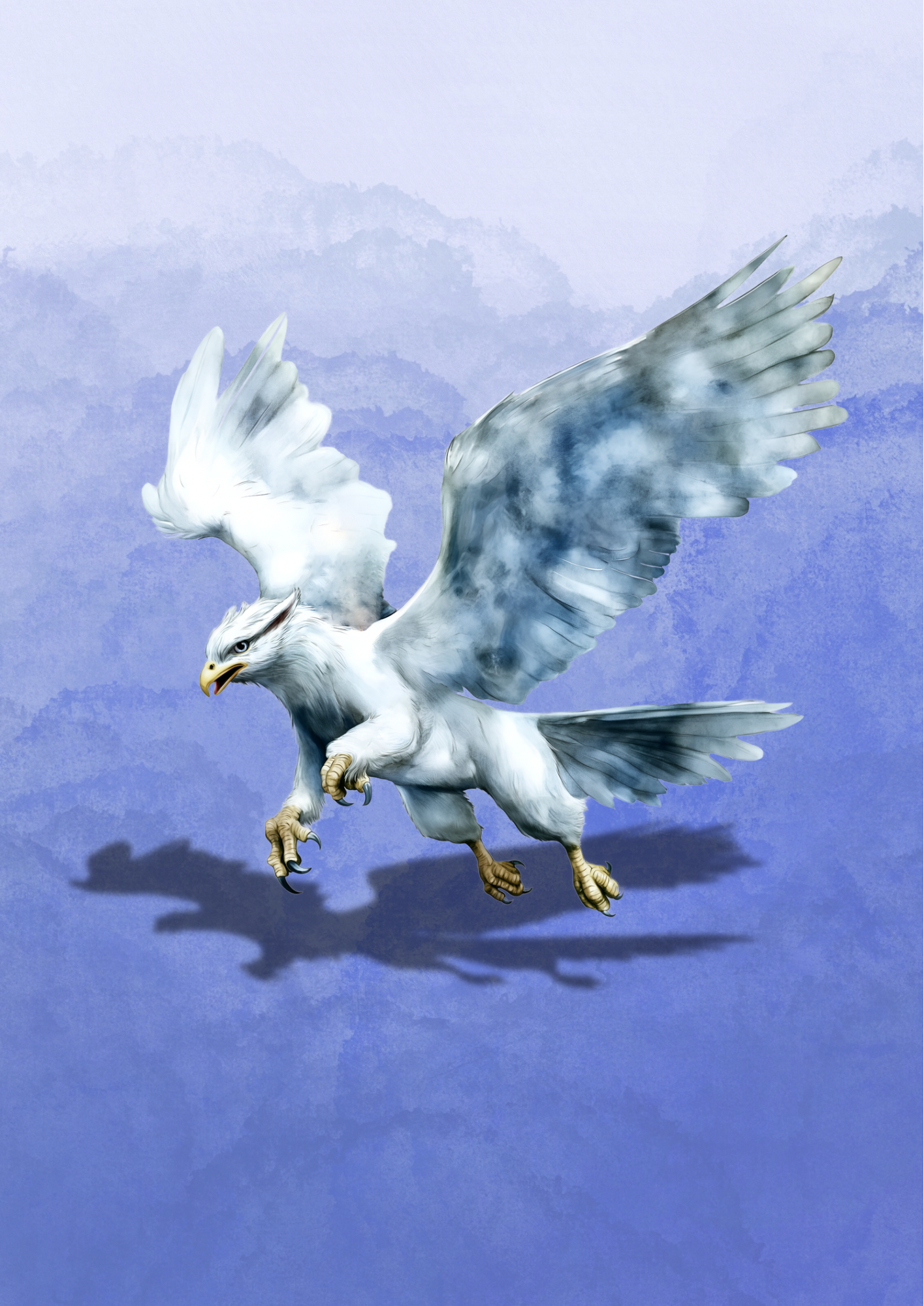 The Hippogriff – A4 Wizarding Art Print