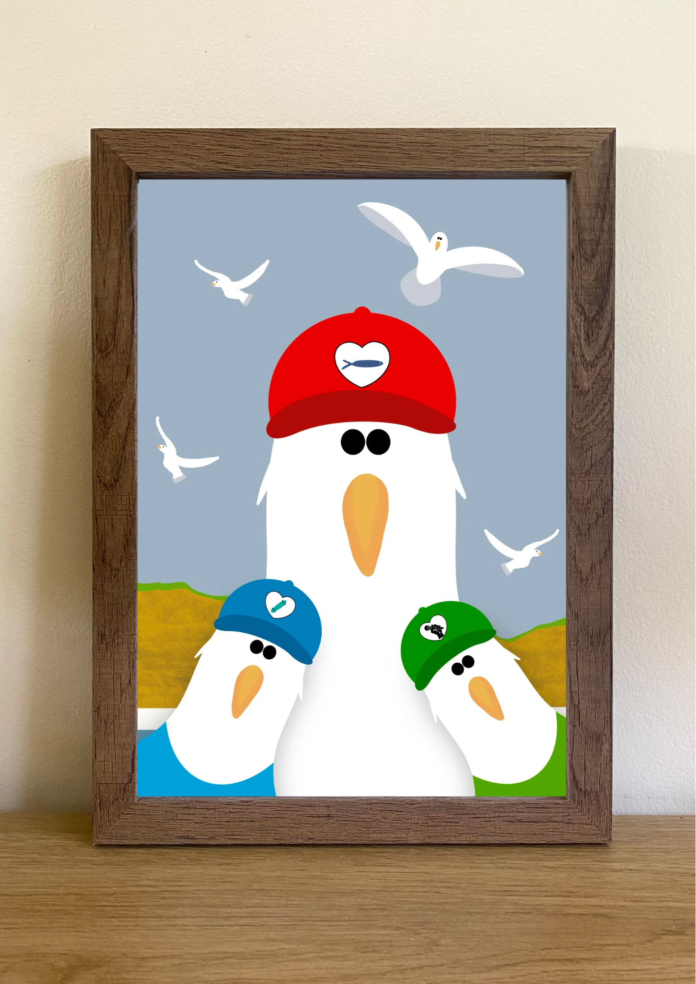 Gull Clan Seagull Print