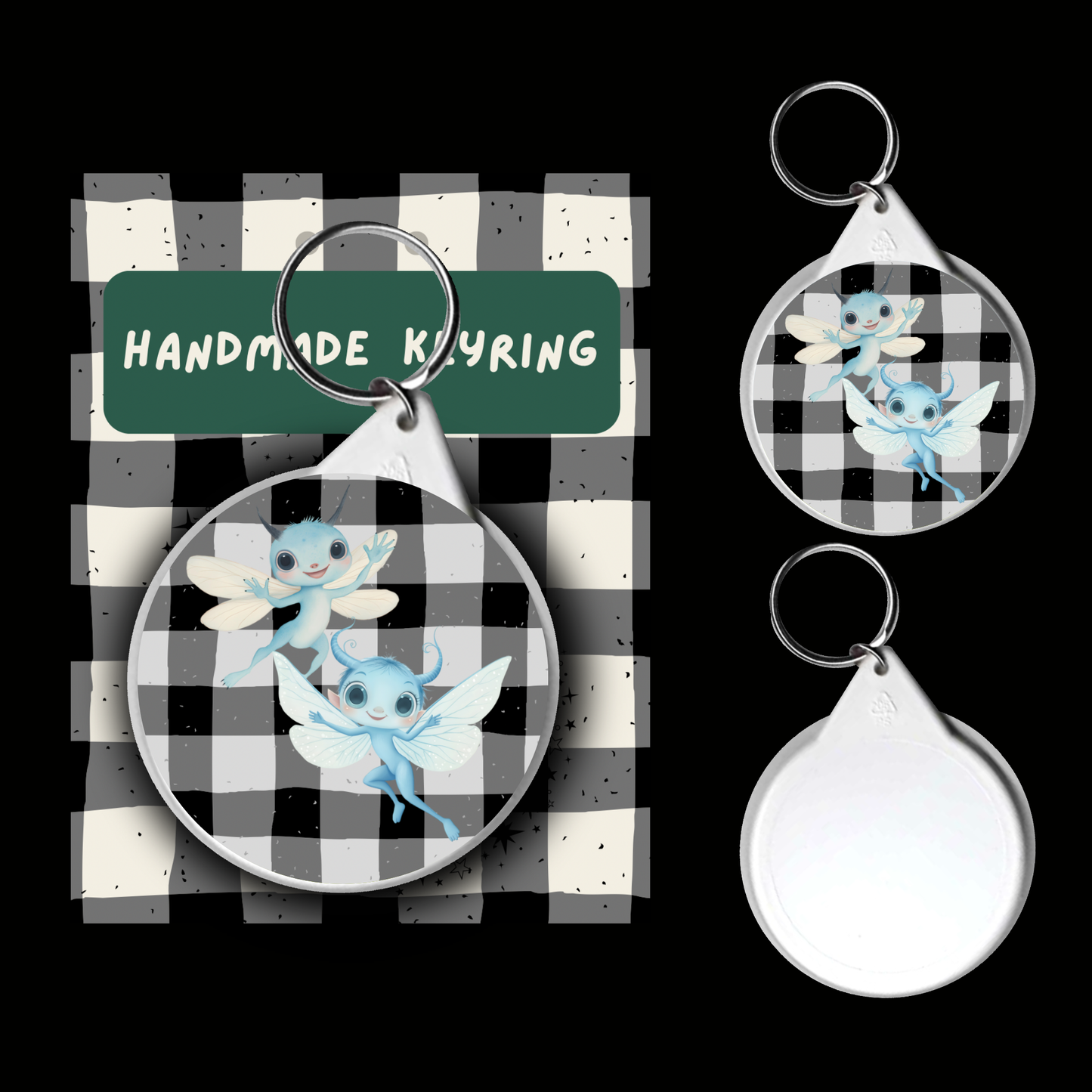 Magical Creatures Keyrings – Fantasy-Inspired Beasts & Companions Collection