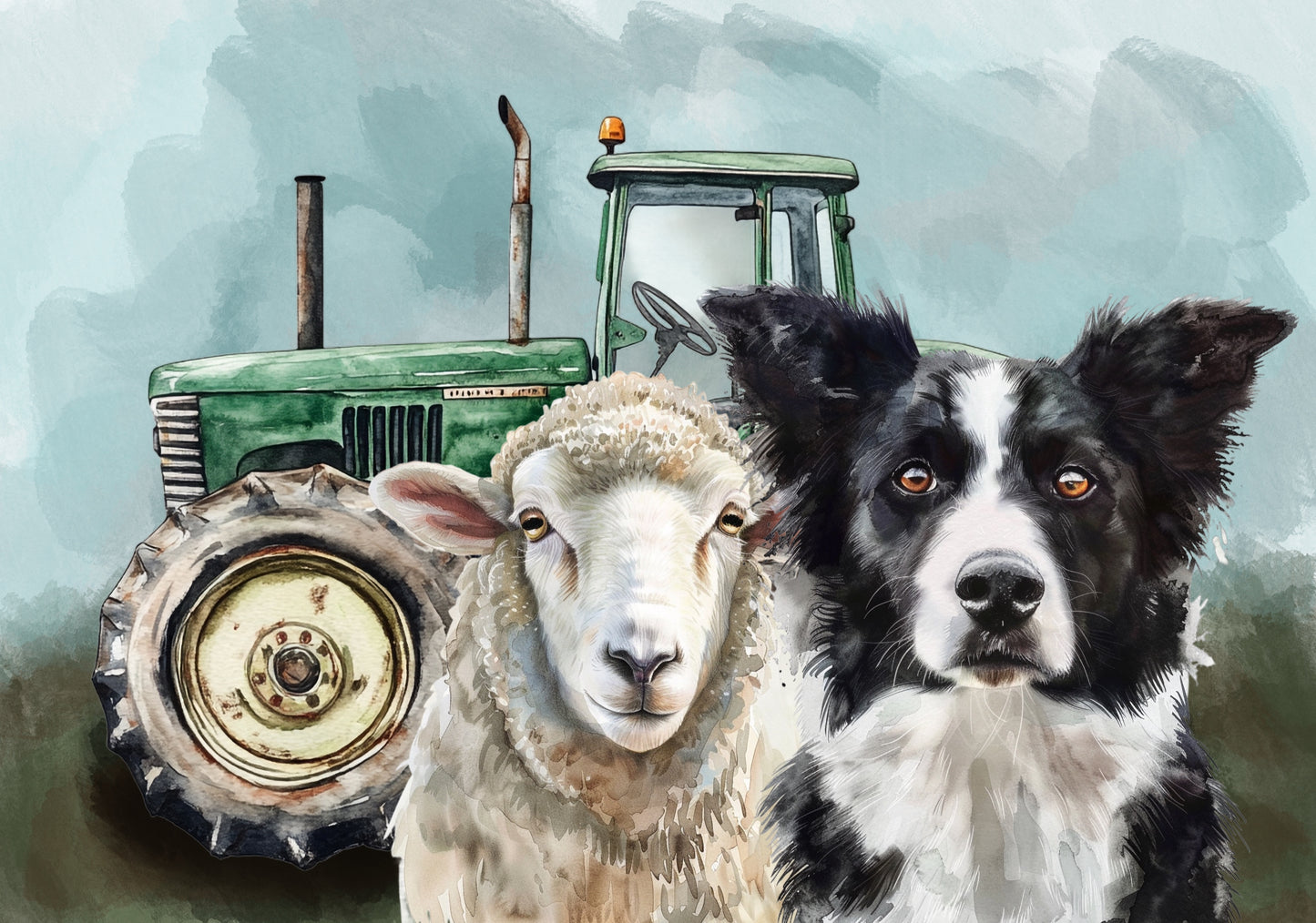 The Sheepdog Print