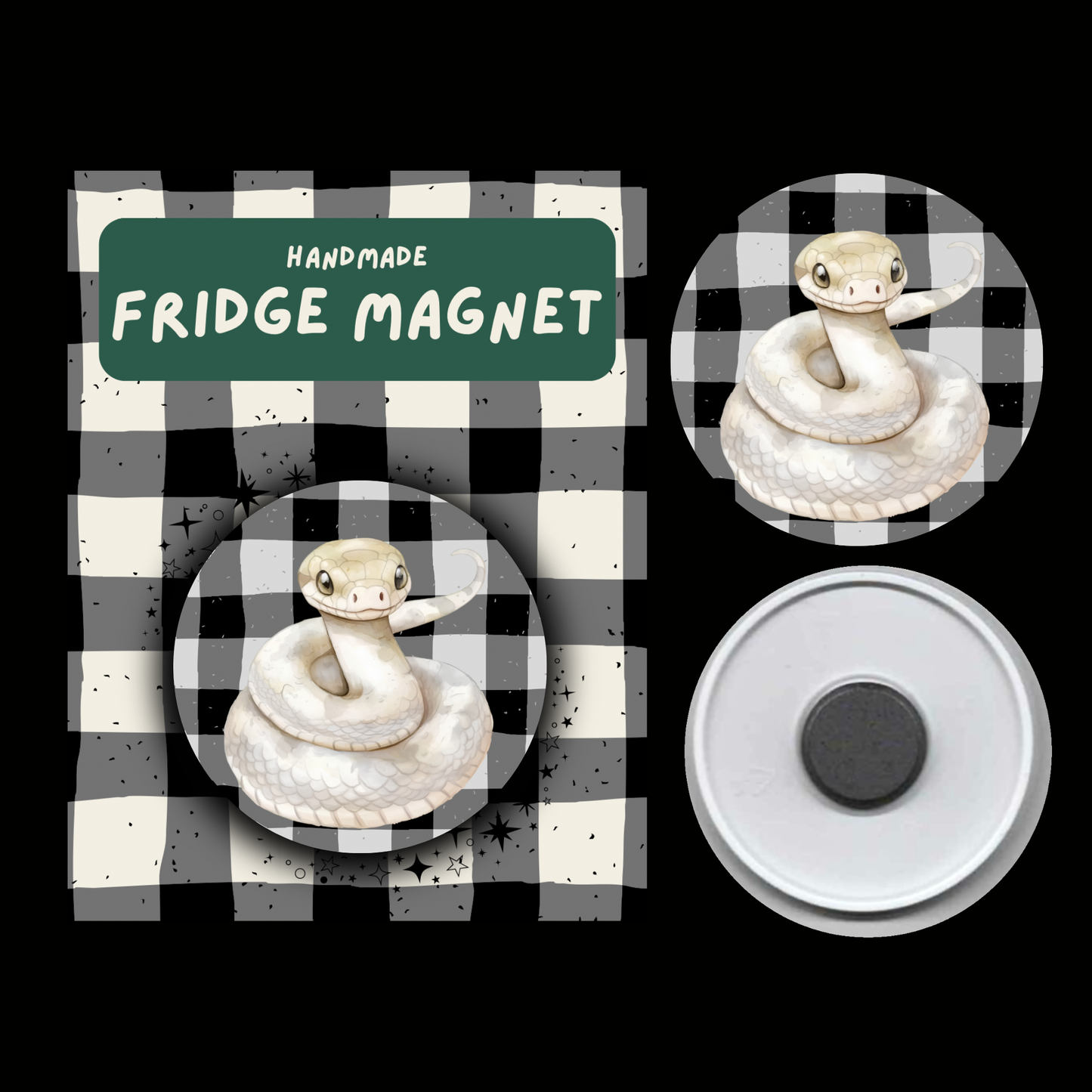 Magical Creatures Fridge Magnets – Fantasy-Inspired Beasts & Companions Collection