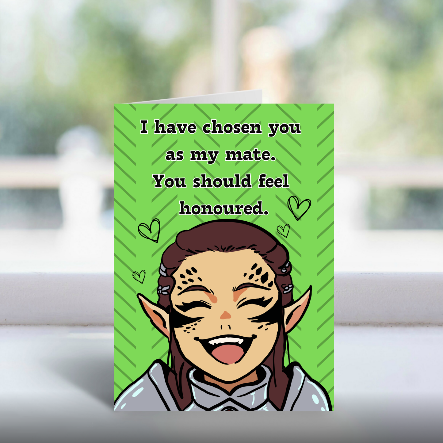 Baldur’s Gate 3 Greeting Cards – Cute Character Illustrations – Fantasy RPG Gift