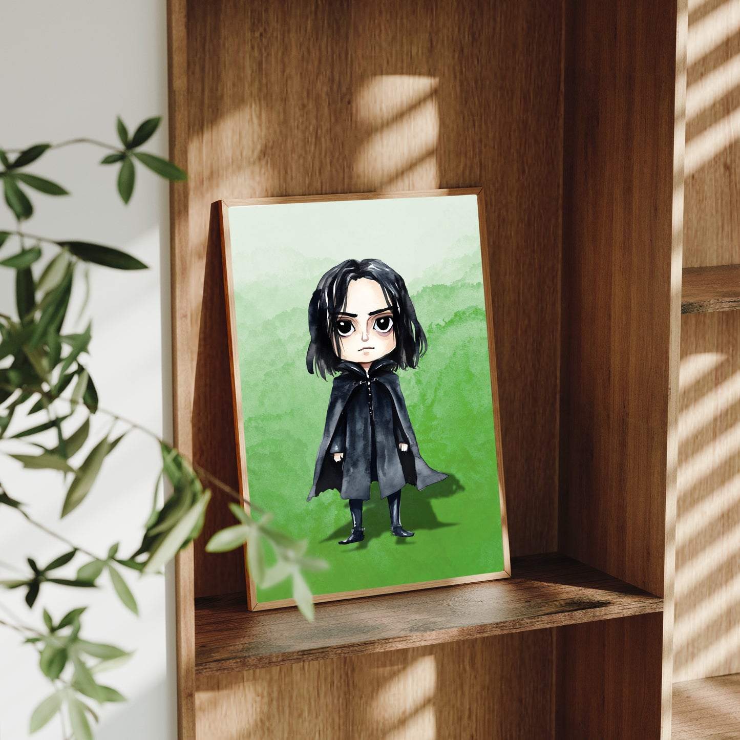 A4 Wizard Character Prints – Fantasy Wall Art – Gift for Magic Fans