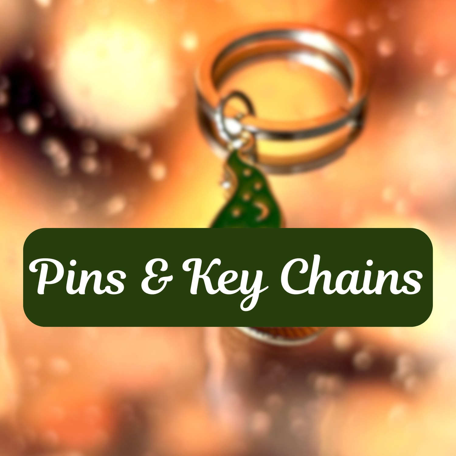Enamel Pins & Keychains