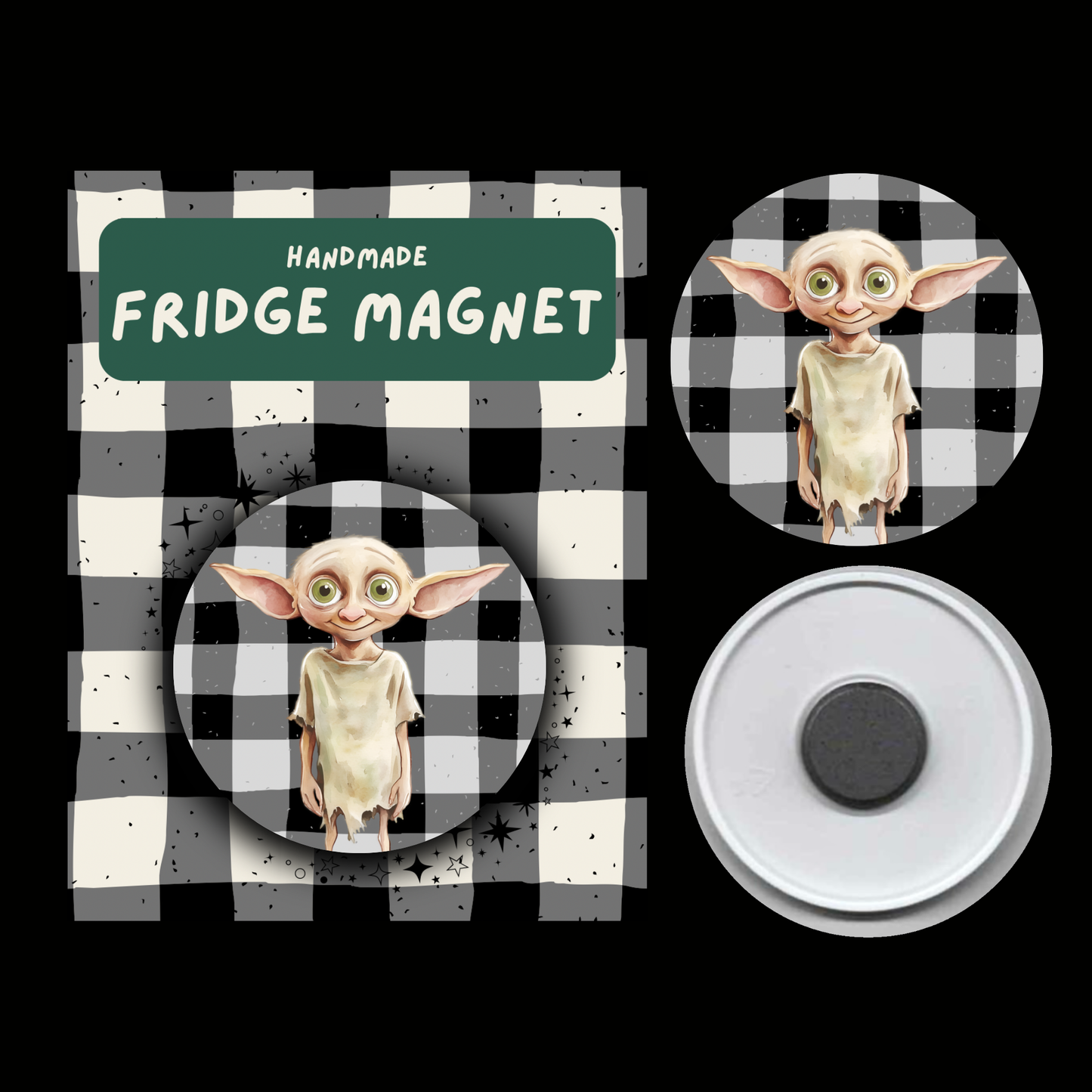 Magical Creatures Fridge Magnets – Fantasy-Inspired Beasts & Companions Collection