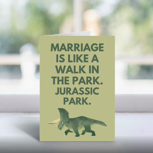 Jurassic Park A5 Greetings Card