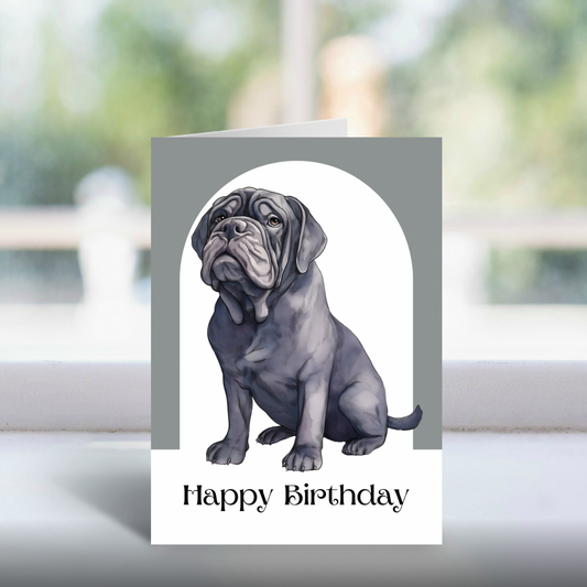 Fang Greetings Card | Adorable Hogwarts Dog Greeting Card for Harry Potter Fans