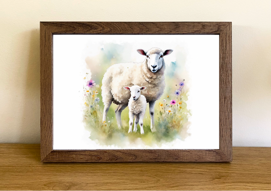 Wildflower Sheep - Farmhouse Style Collection