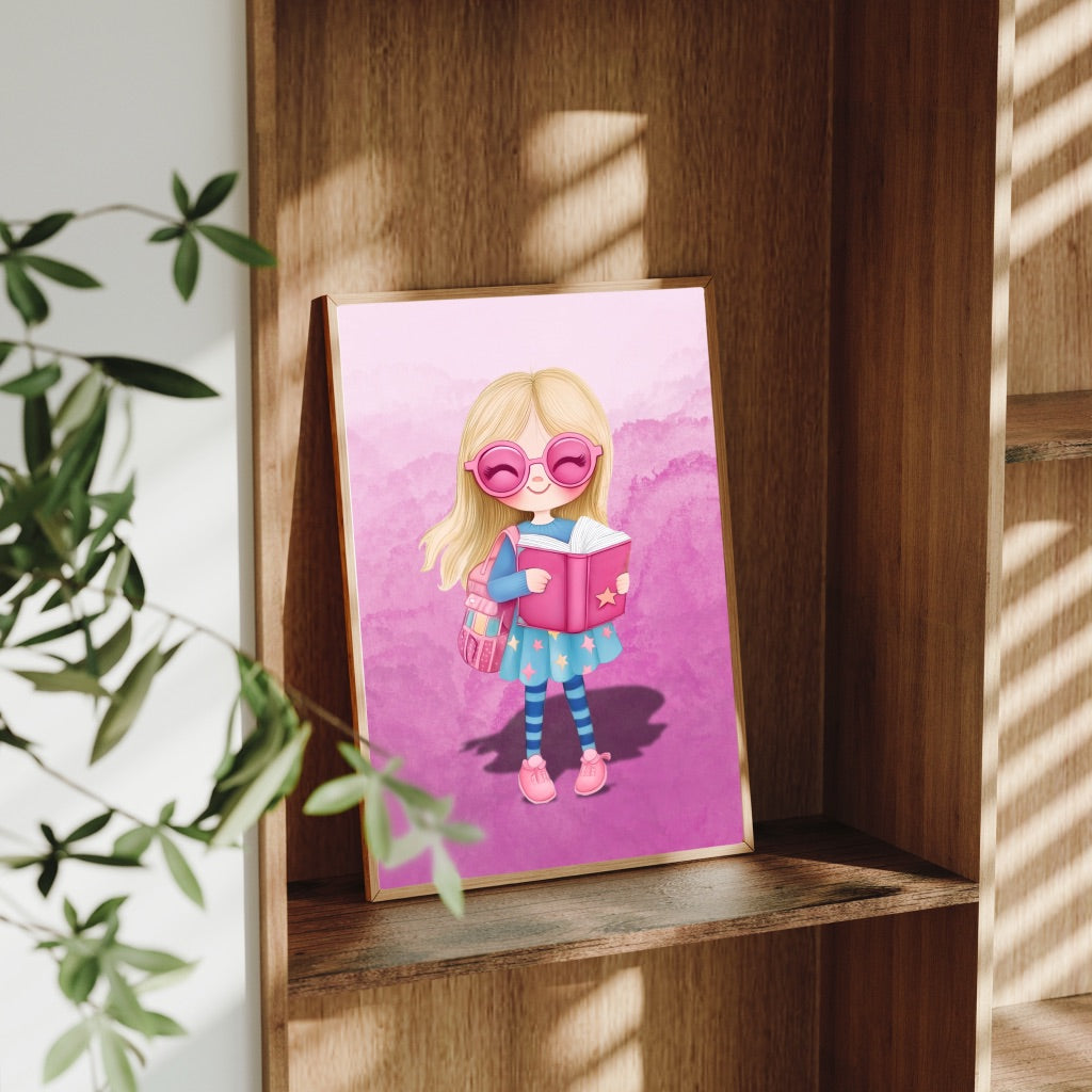 A4 Wizard Character Prints – Fantasy Wall Art – Gift for Magic Fans