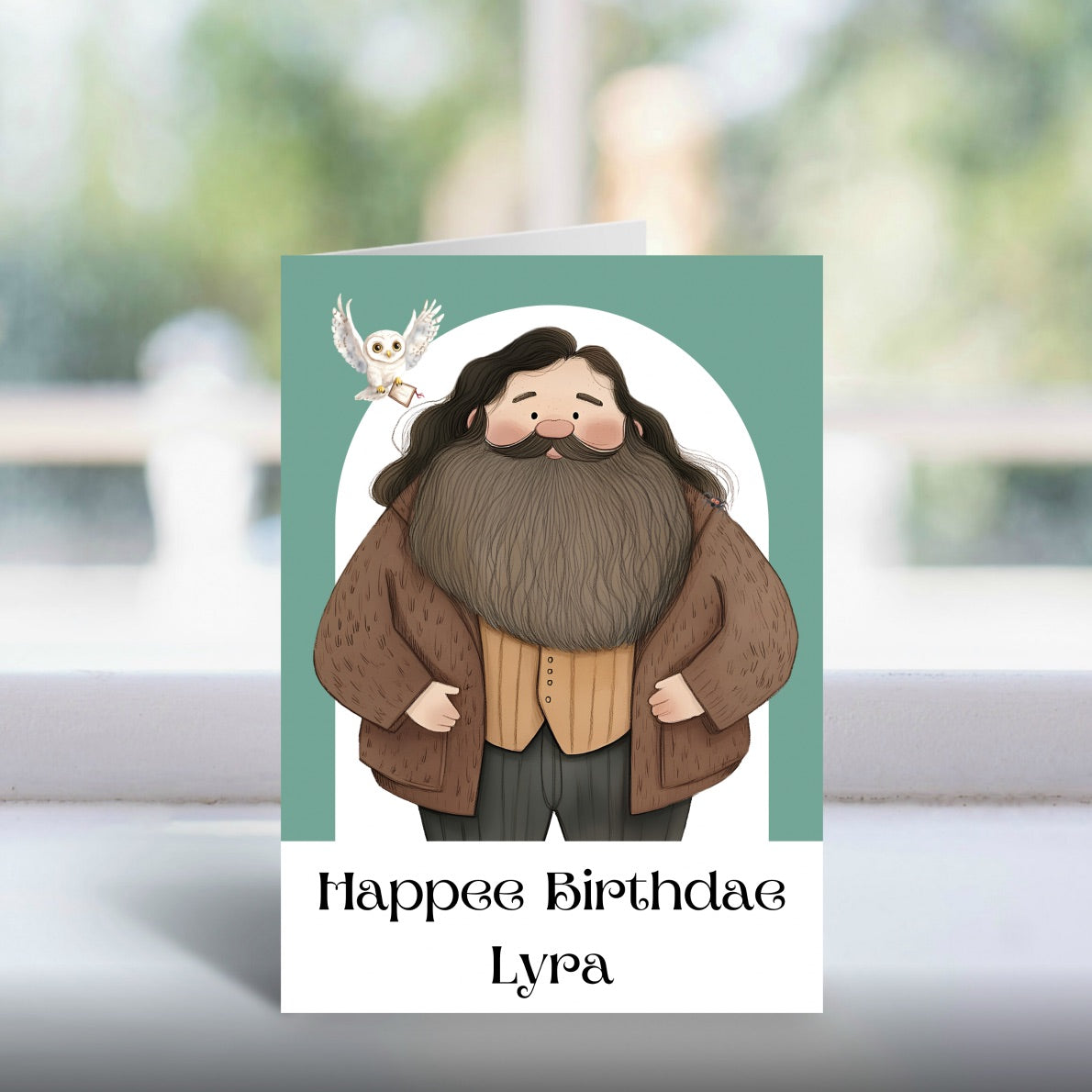 A5 Wizard Character Cards – Custom Fantasy Greetings – Gift for Magic Fans