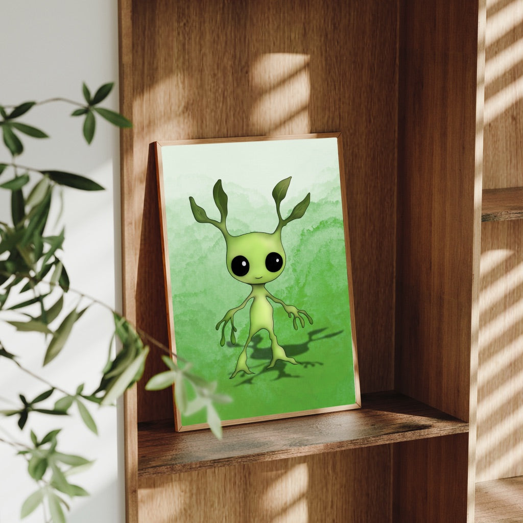 A4 Magical Creature Prints – Fantasy Wall Art – Gift for Magic Fans