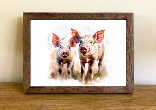 Pig Pair - Farmhouse Style Collection