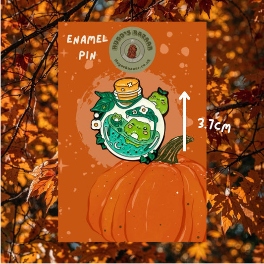 Ripple Retreat | Enchanted Froglets Enamel Pin