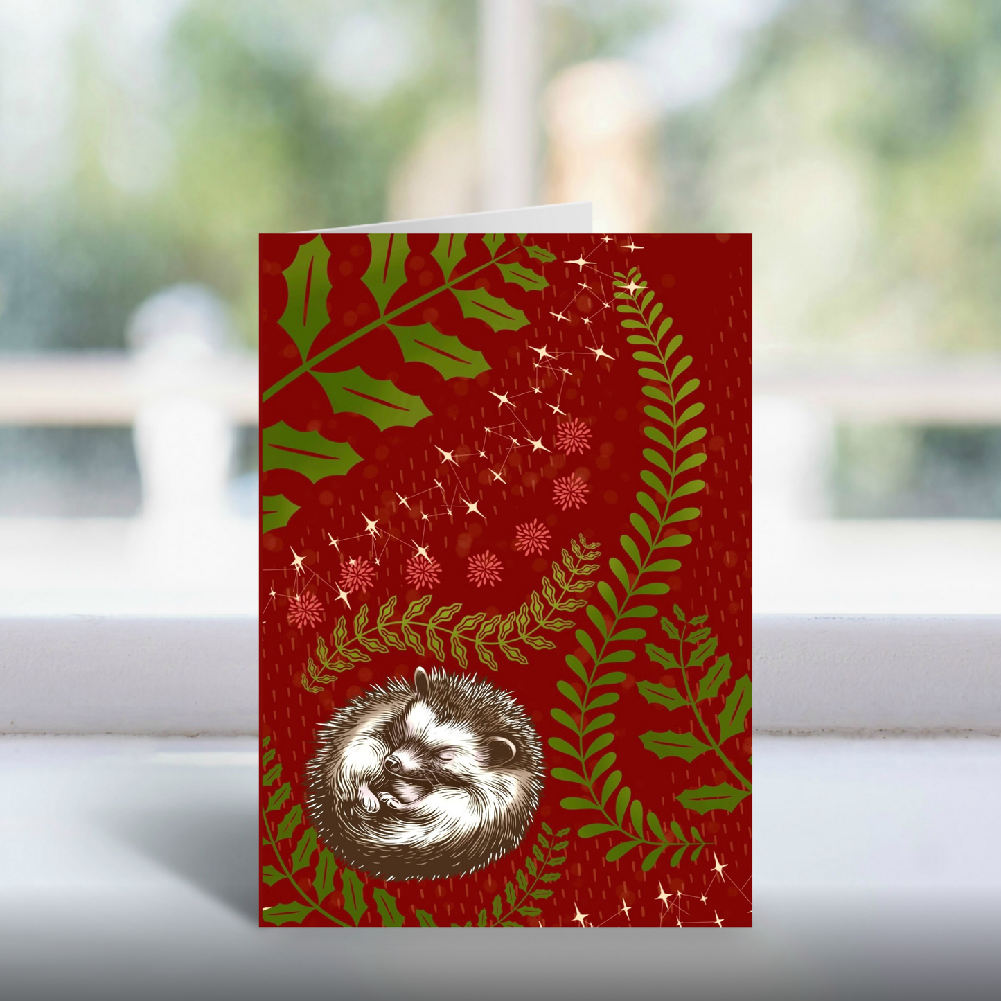 Forest Fables Card Pack | 4 Greetings Cards | Fox Hare Deer Hedgehog Woodland Animal