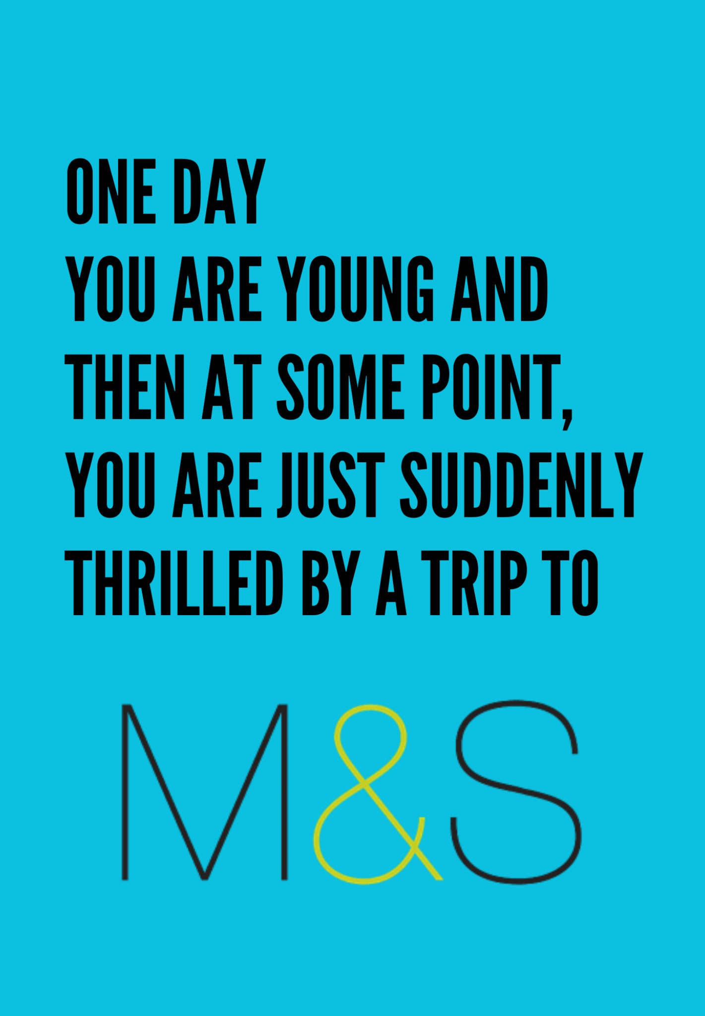 M&S A5 Greetings Card