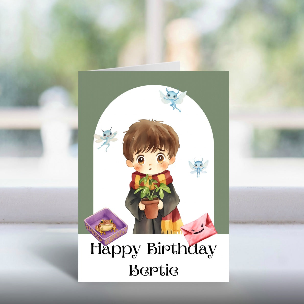 A5 Wizard Character Cards – Custom Fantasy Greetings – Gift for Magic Fans