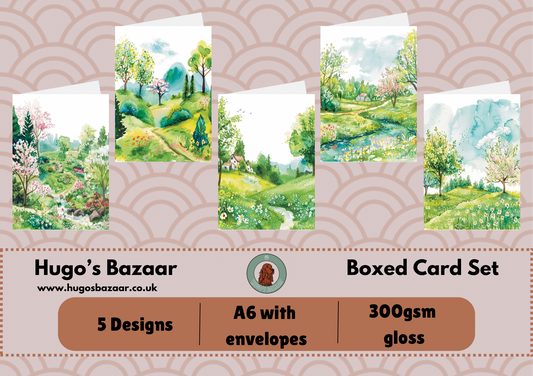 Spring Garden Boxed Card Pack