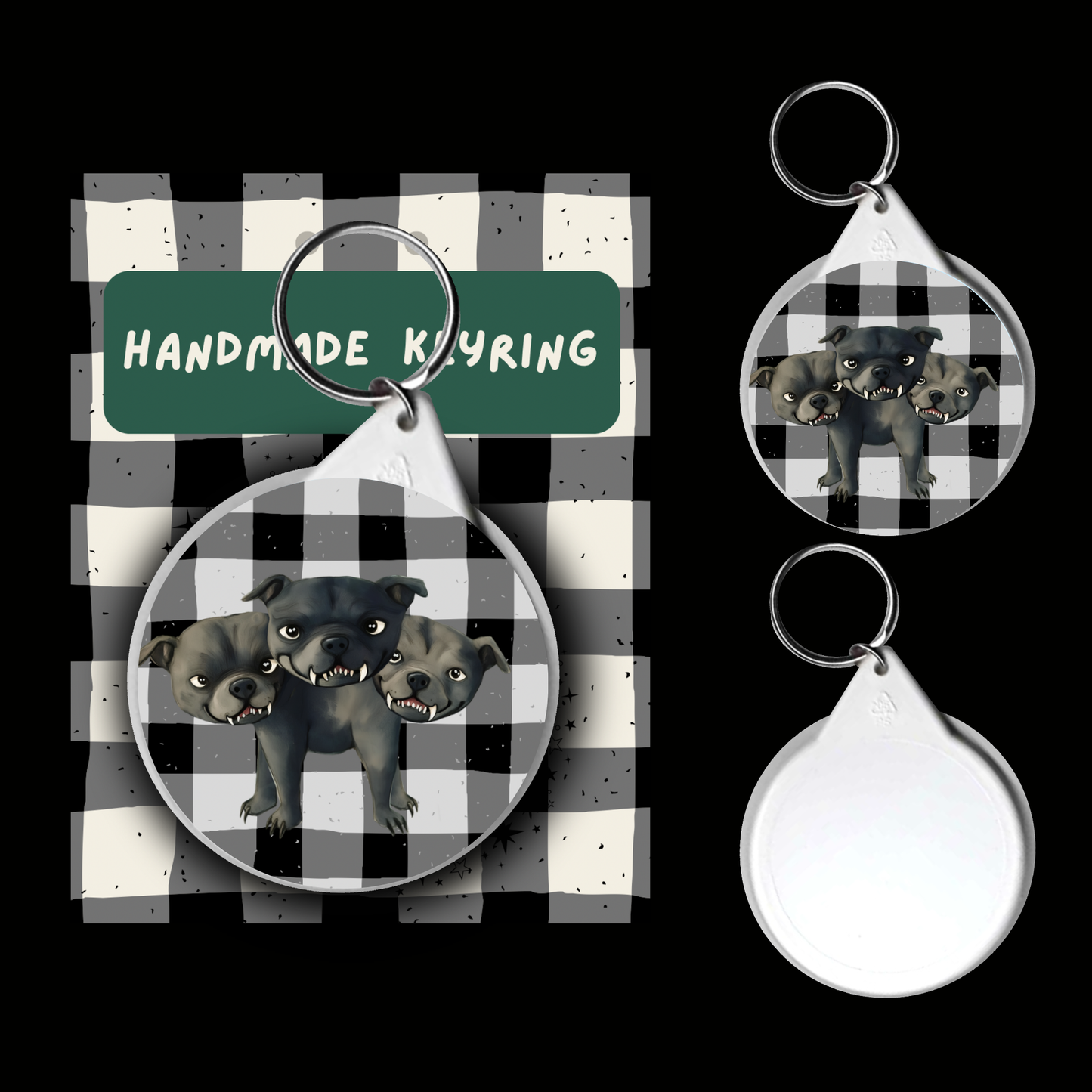 Magical Creatures Keyrings – Fantasy-Inspired Beasts & Companions Collection