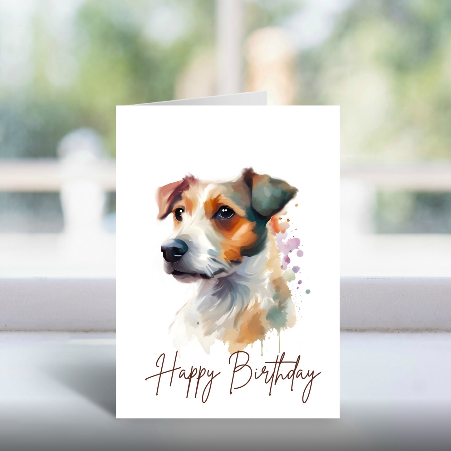 Jack Russell | A5 Greetings Card | Happy Birthday