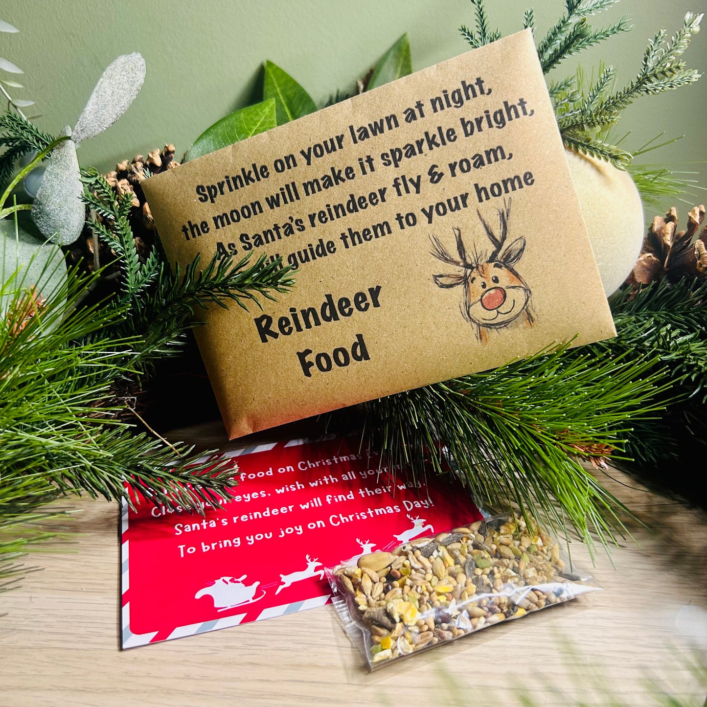 Christmas Reindeer Food | Safe for Wildlife | Magical Christmas Eve Tradition