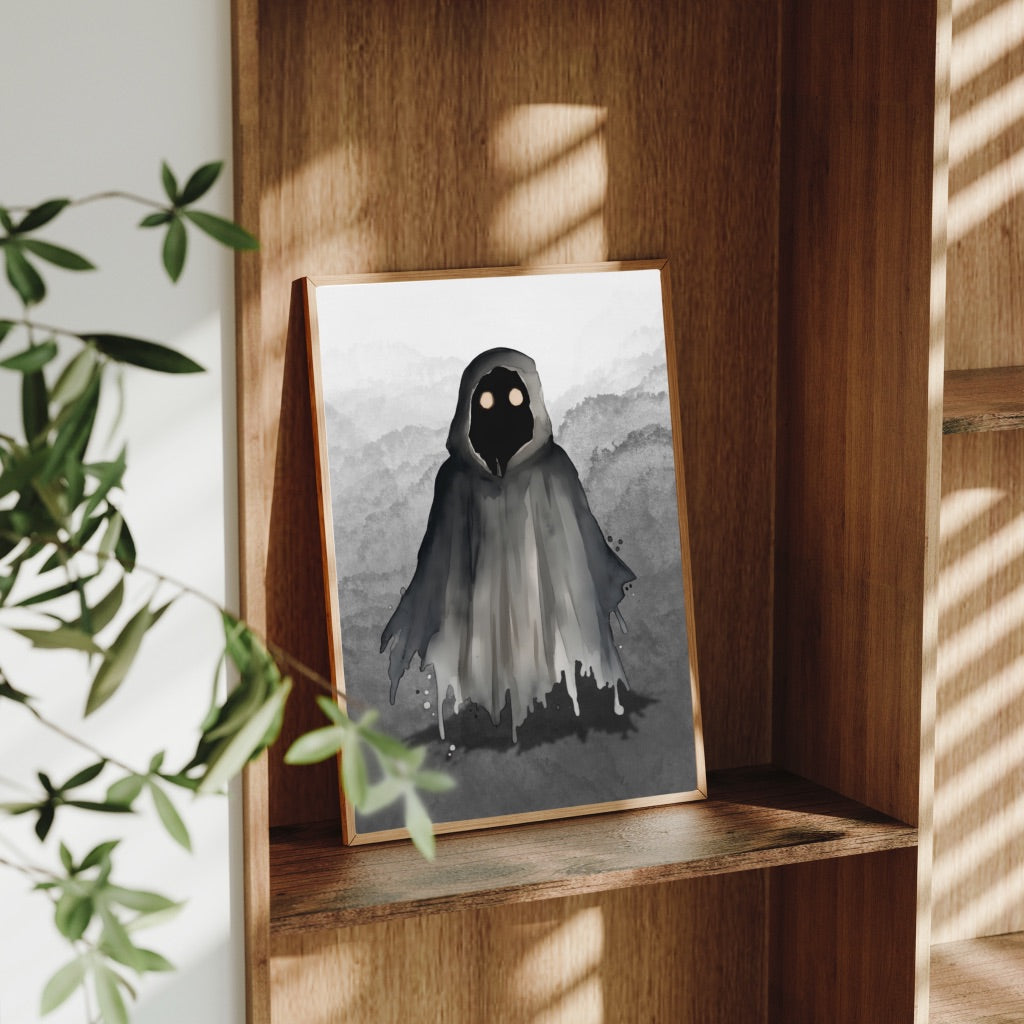 A4 Magical Creature Prints – Fantasy Wall Art – Gift for Magic Fans