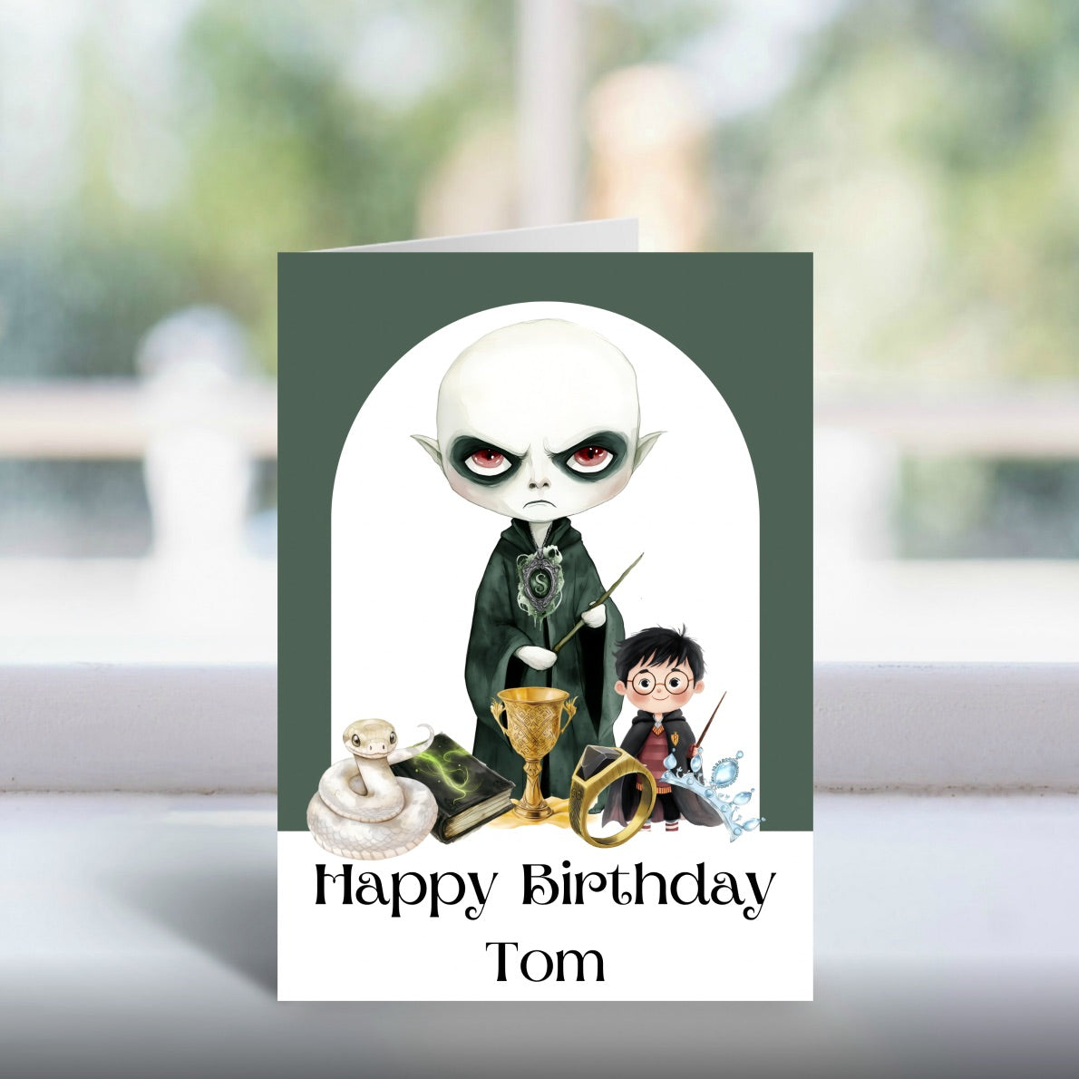 A5 Wizard Character Cards – Custom Fantasy Greetings – Gift for Magic Fans