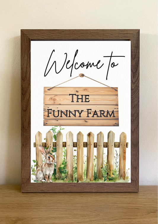 Hare Welcome - Farmhouse Style Collection