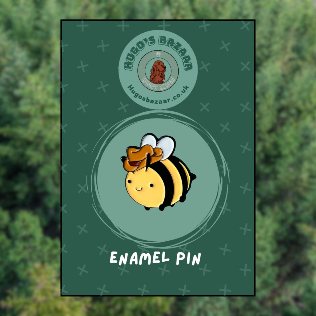 Buzz Wrangler – Cowboy Bee pin