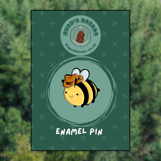 Buzz Wrangler – Cowboy Bee pin