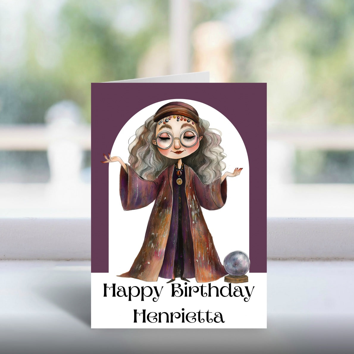 A5 Wizard Character Cards – Custom Fantasy Greetings – Gift for Magic Fans