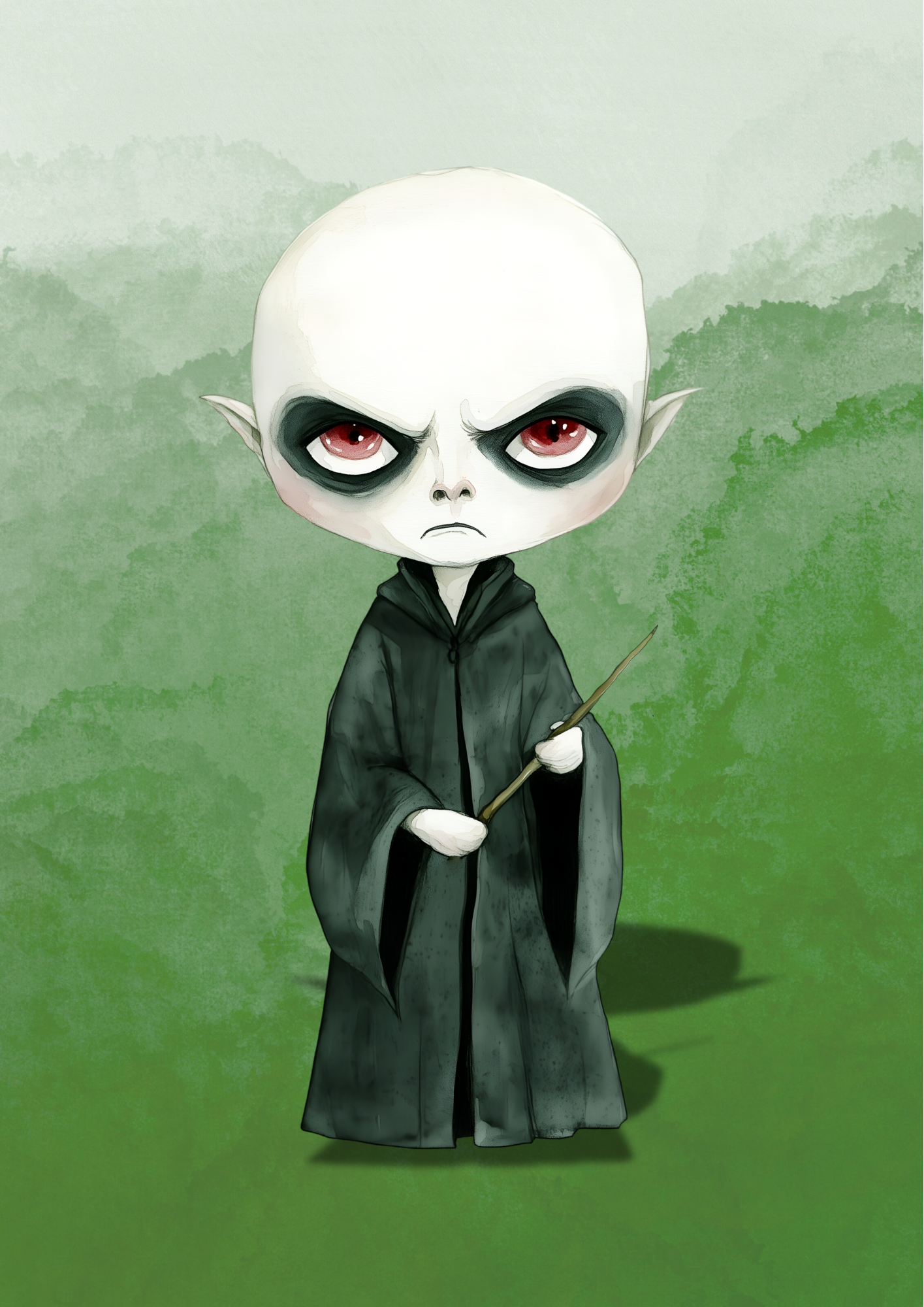 The Dark Heir – A4 Wizarding Art Print