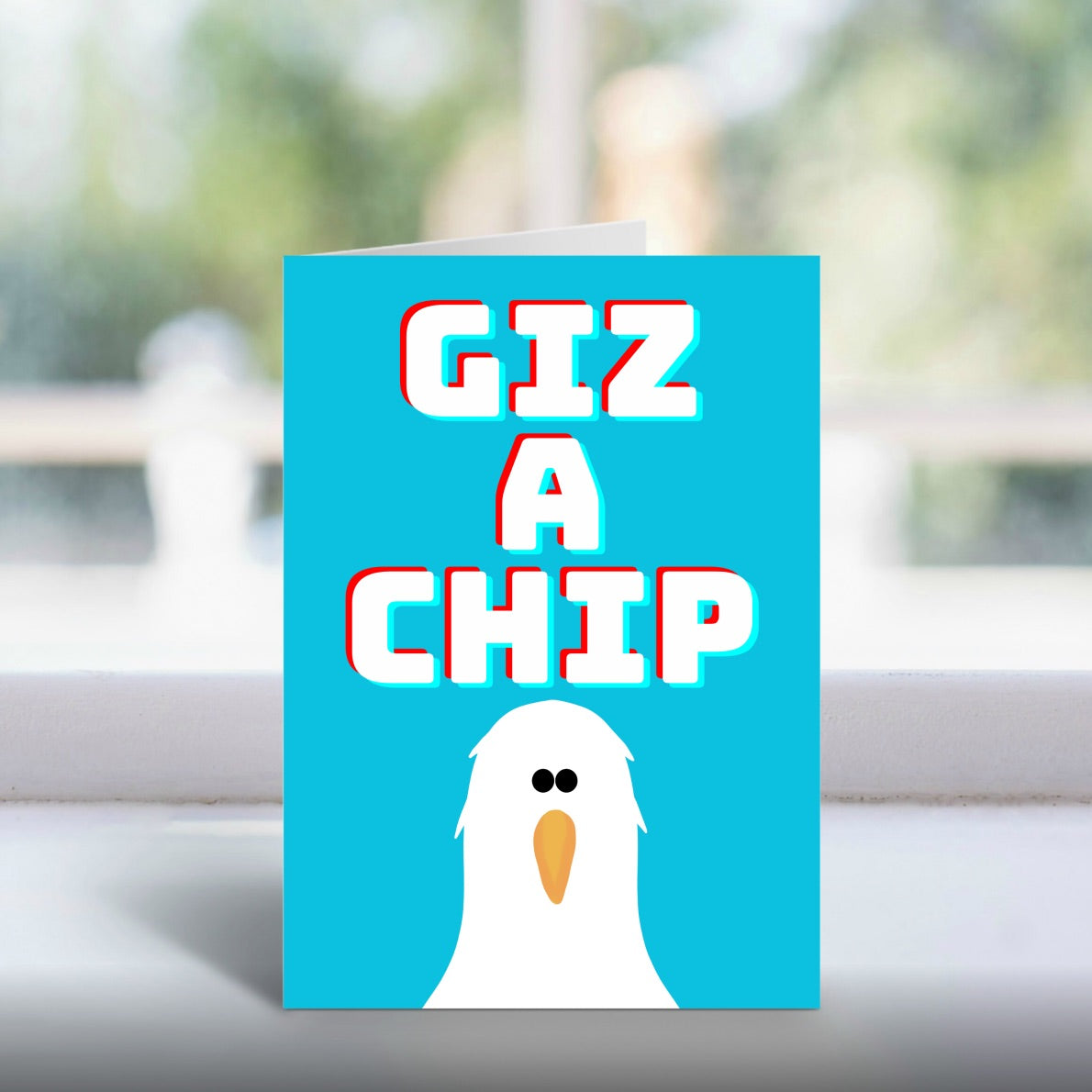 A5 Cheeky Seagull Cards – Humorous Greetings – Gift for Coastal Fans