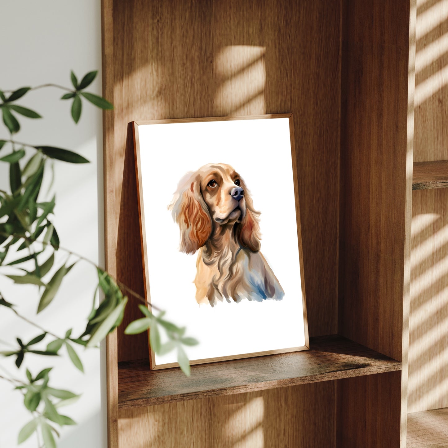 Cocker Spaniel A4 Art Print – Gentle & Joyful Dog Wall Art