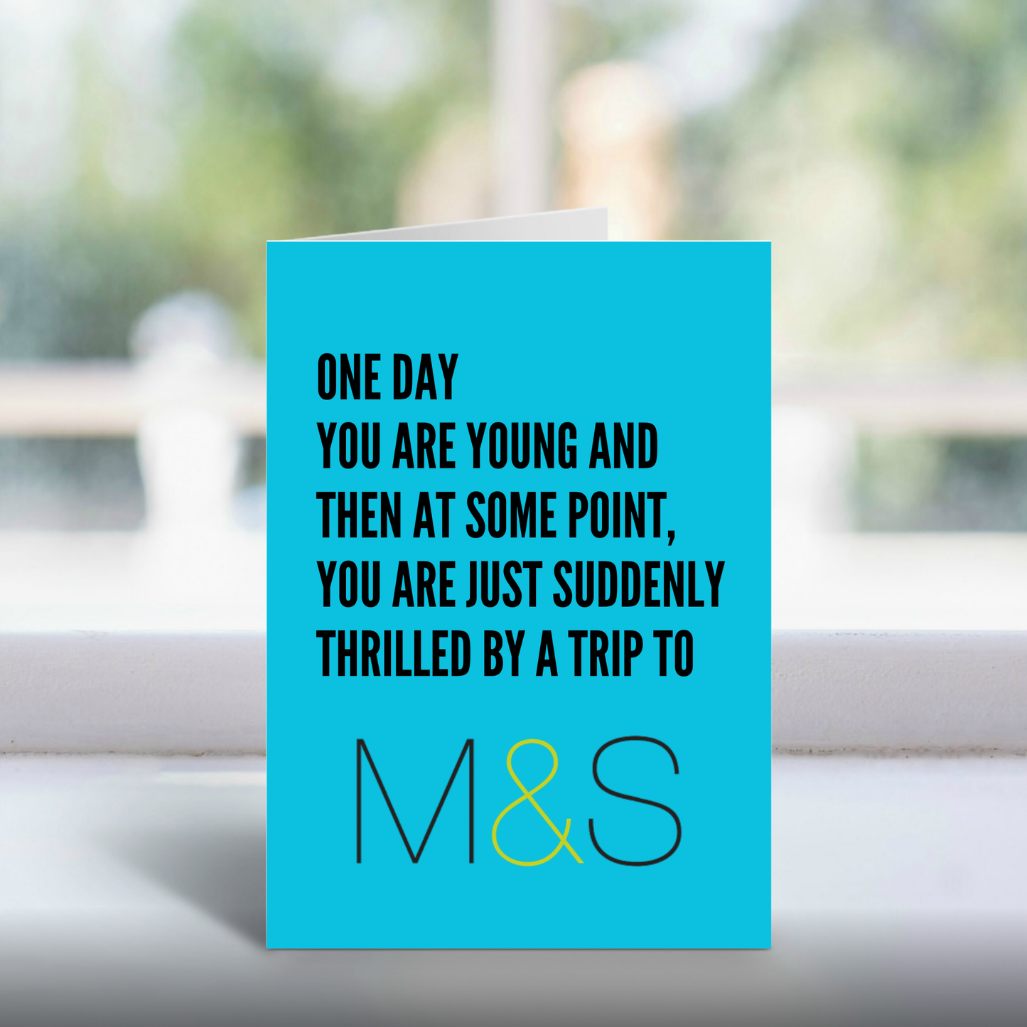 M&S A5 Greetings Card