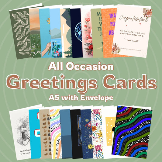A5 All Occasion Cards – Blank Greetings – Gift for Any Occasion