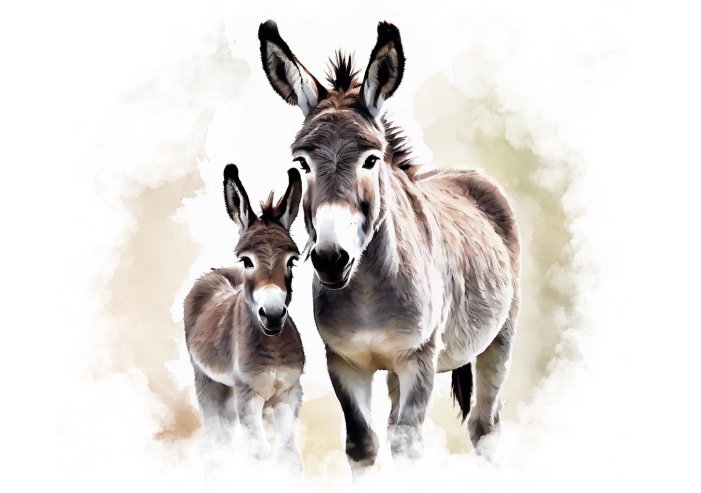 Donkey Family - Farmhouse Style Collection