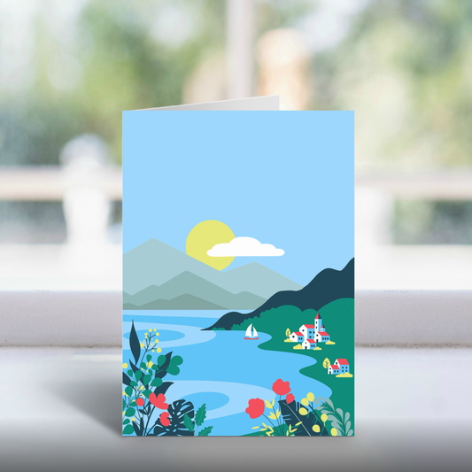 Idyll Handmade A5 Greetings Card