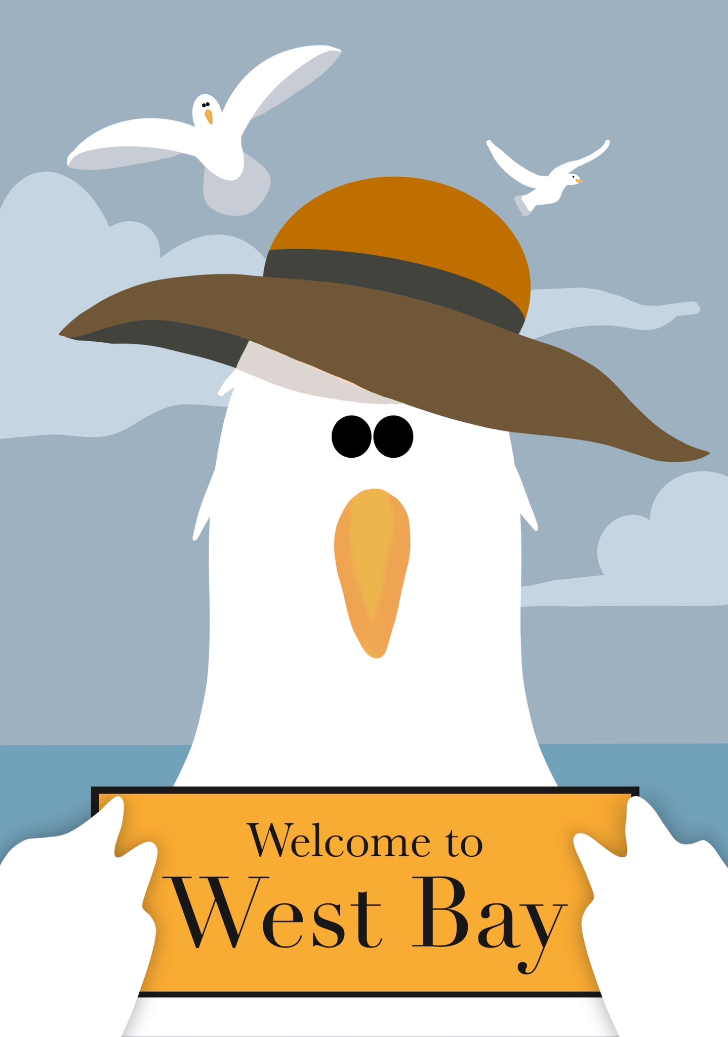 Tourist Information Gull *Customisable*