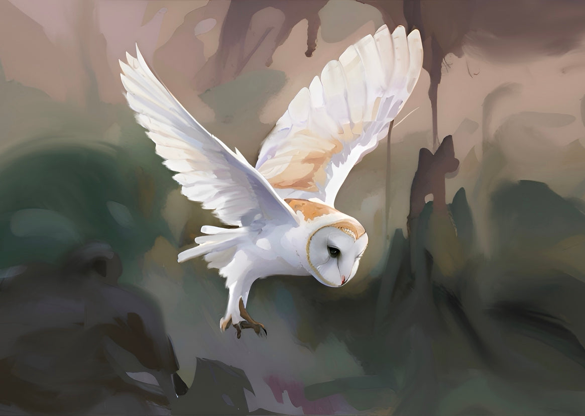 Barney Owl (Landscape Orientation)