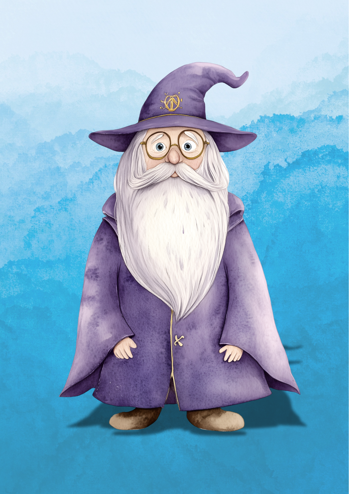 The Headmaster – A4 Wizarding Art Print