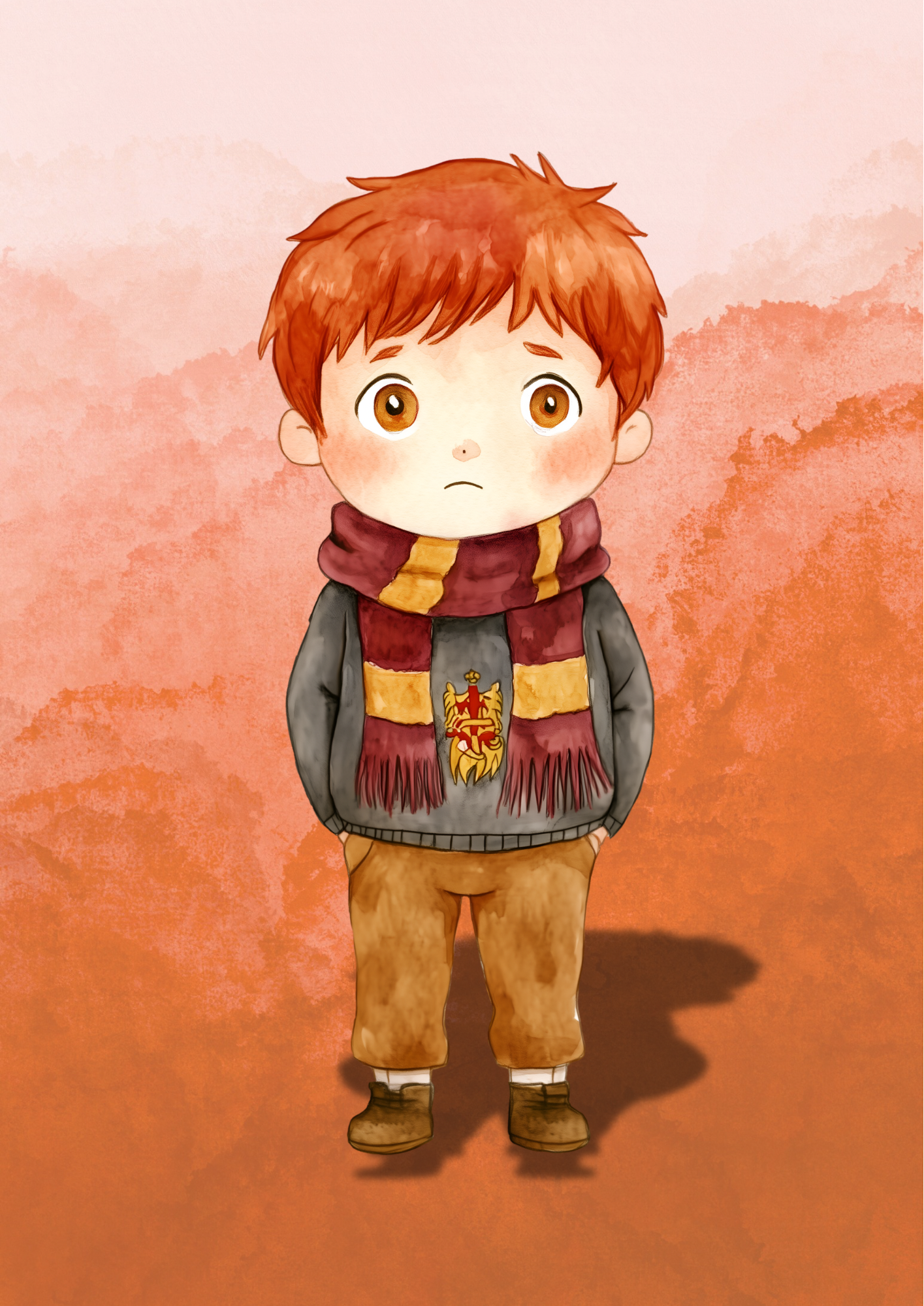 The Loyal Best Friend– A4 Wizarding Art Print