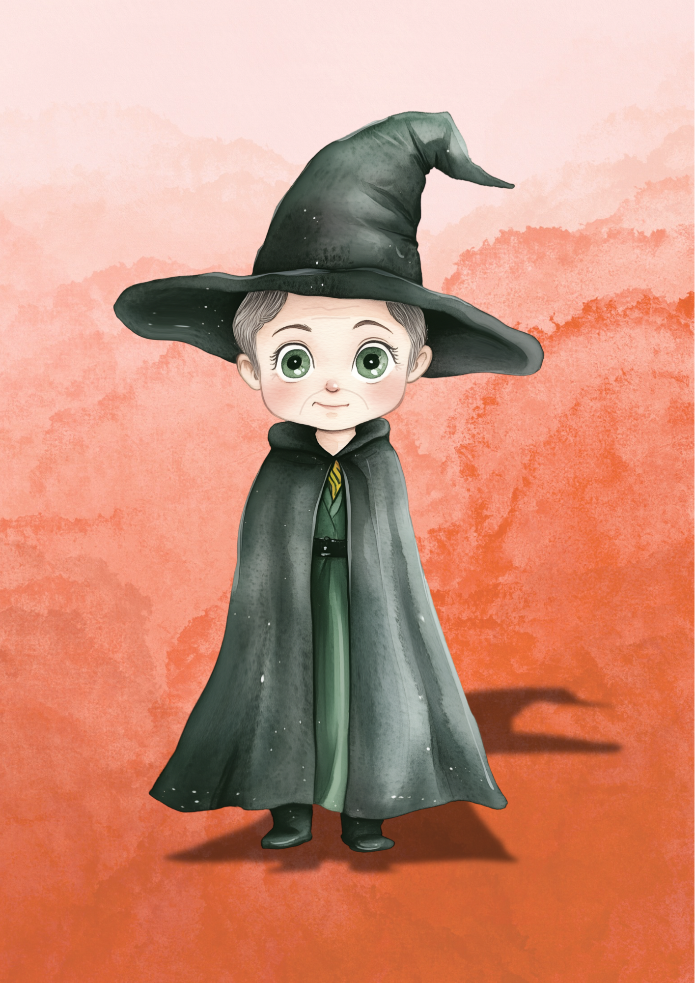 Transfiguration Professor – A4 Wizarding Art Print
