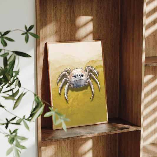 The Giant Forest Spider – A4 Wizarding Art Print
