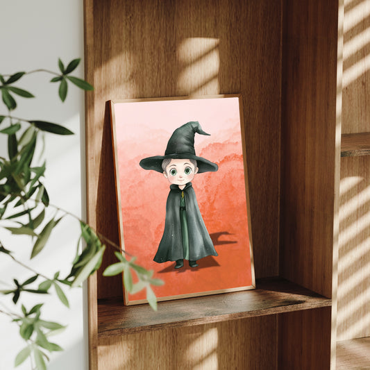 Transfiguration Professor – A4 Wizarding Art Print