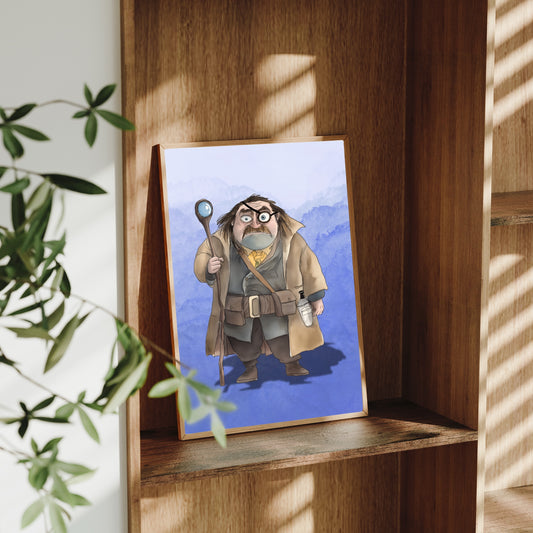 The Magical Eye Enforcer– A4 Wizarding Art Print