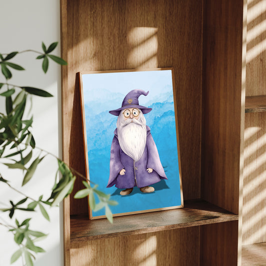The Headmaster – A4 Wizarding Art Print