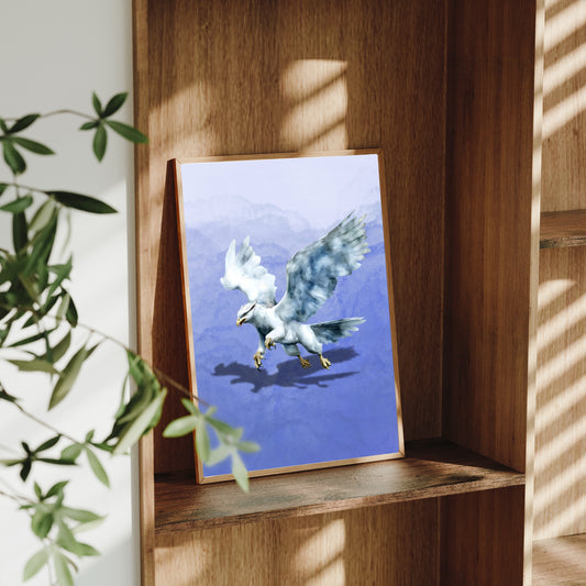 The Hippogriff – A4 Wizarding Art Print